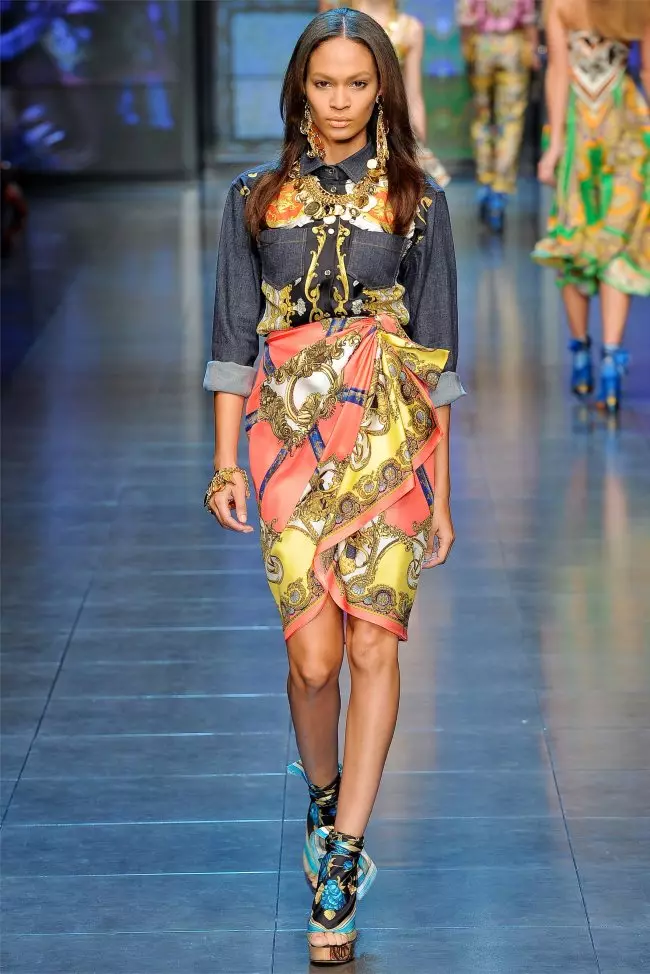 D&G Bahar 2012 | Milan Moda Həftəsi