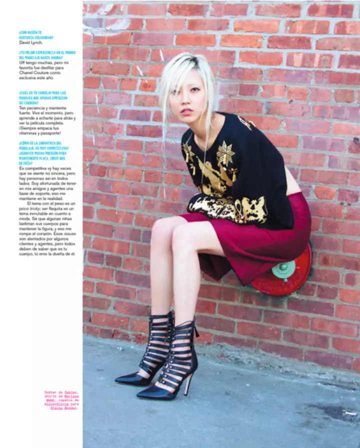 Soo Joo Park Stars in Nylon Mexico November 2013 by Andrew Kuykendall