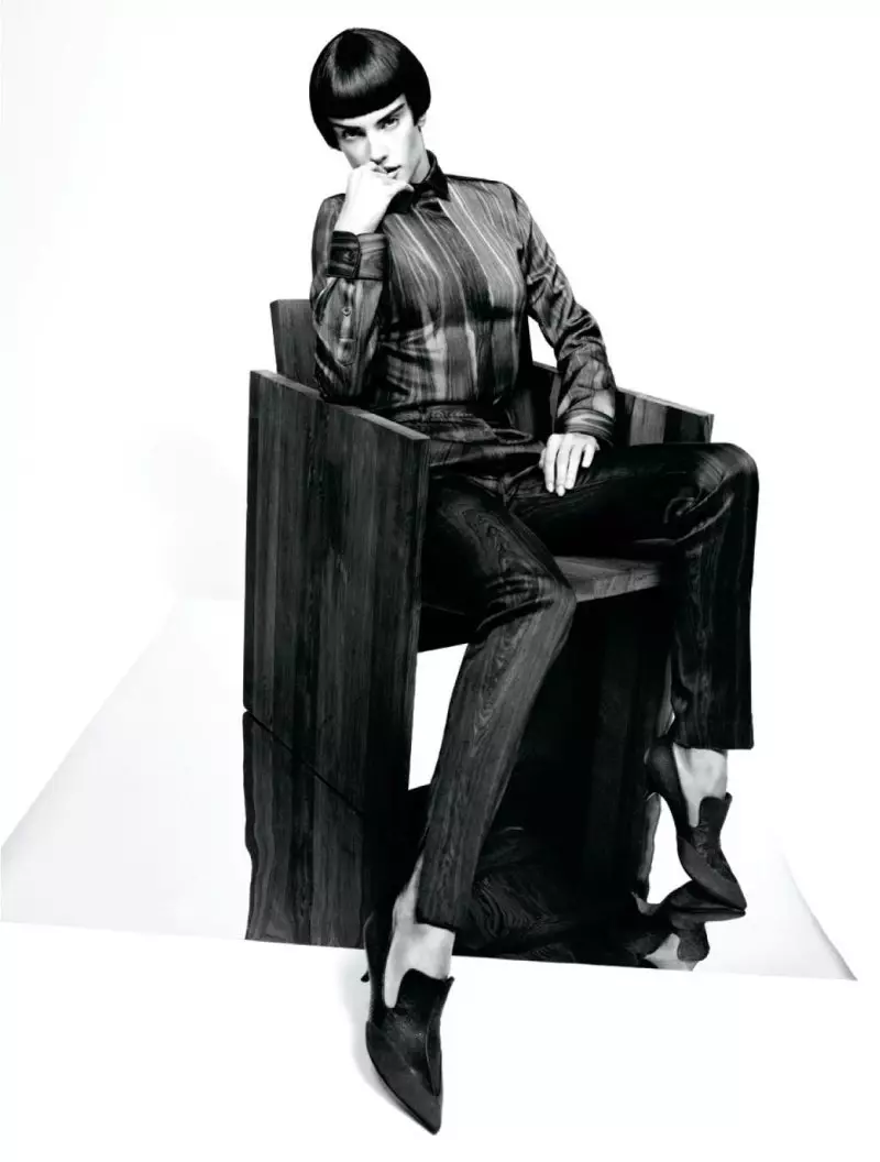 Алессандра Амбросио, Чад Питман тарабынан Muse Winter 2011 үчүн