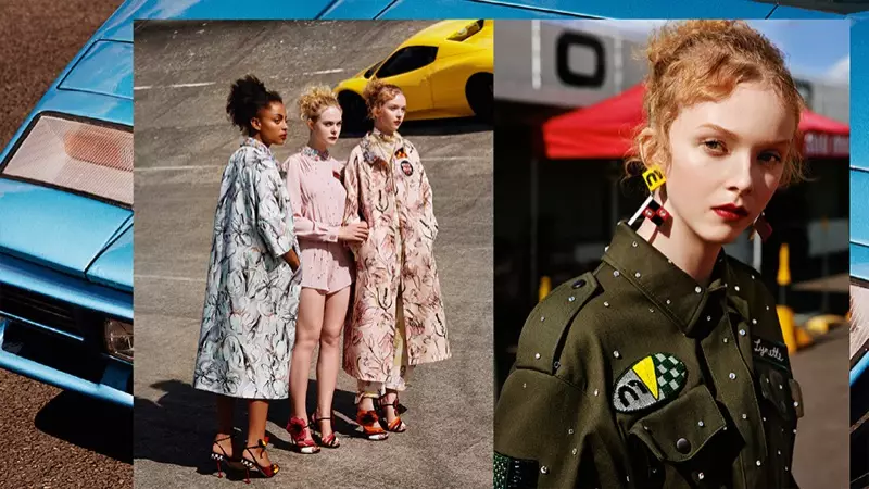 Kesewa Aboah, Elle Fanning y Lily Nova encabezan la campaña resort 2018 de Miu Miu