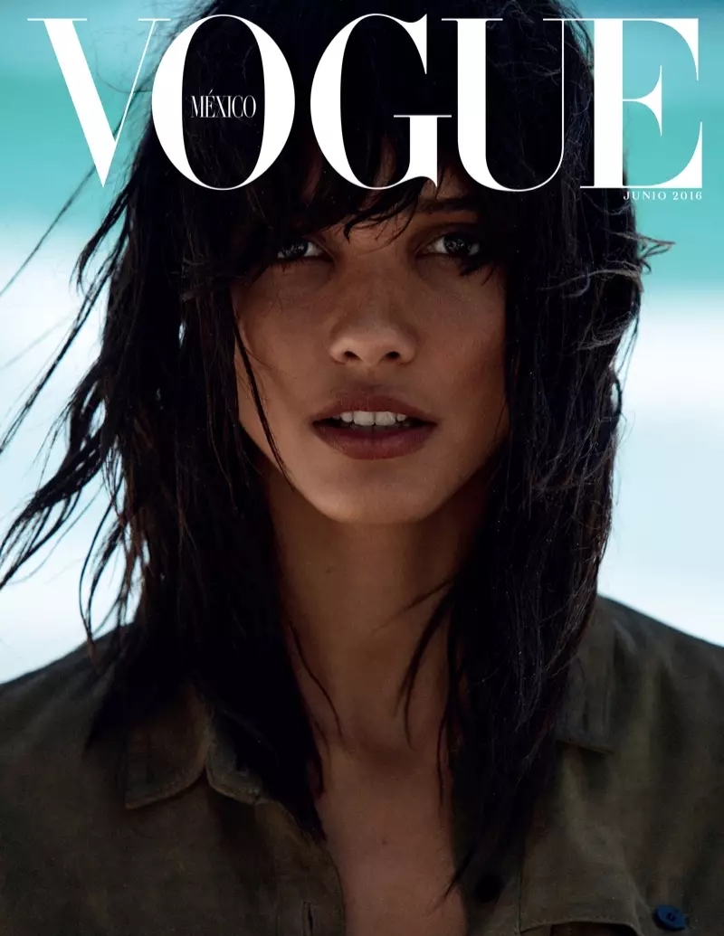 კორა ემანუელი Vogue Mexico-ზე 2016 წლის ივნისის გამომწერის ყდაზე