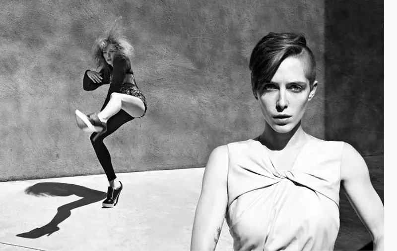 Thomas Krappitz analyse l'art de la danse pour Marie Claire Italia Septembre 2012