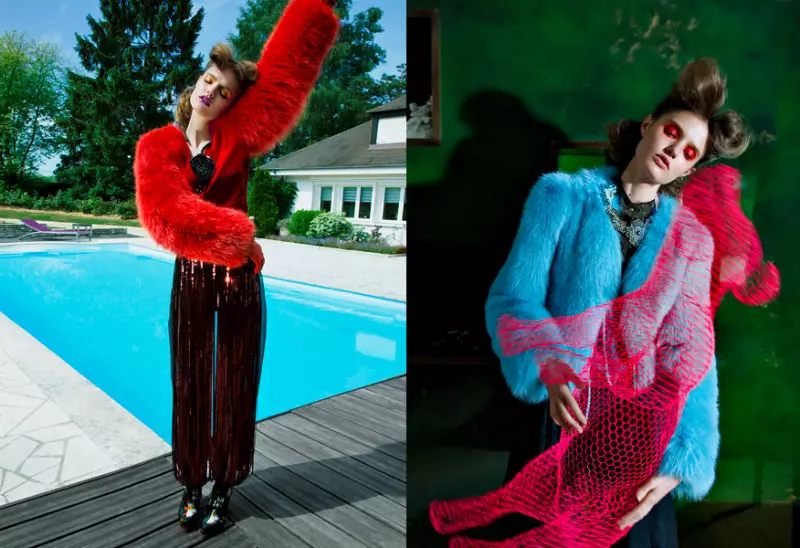 Katie Fogarty naThomas Krappitz yeMarie Claire Italia Gunyana 2011