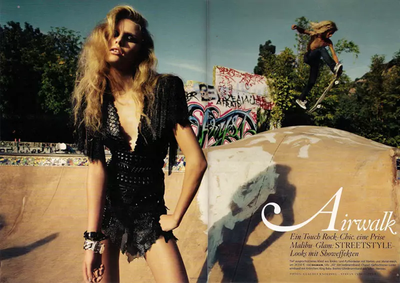 Keke Lindgard by Knoepful＆Indlekofer for VogueGermany2010年7月