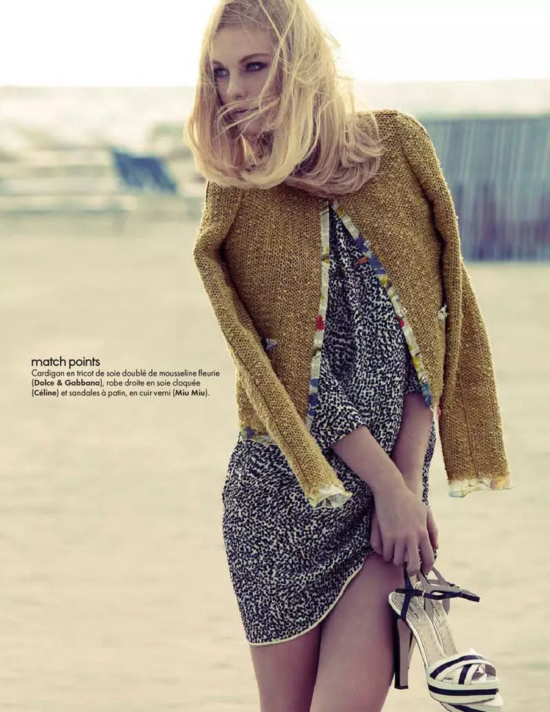 Patricia van der Vliet fun Elle France January 2011 nipasẹ Tesh