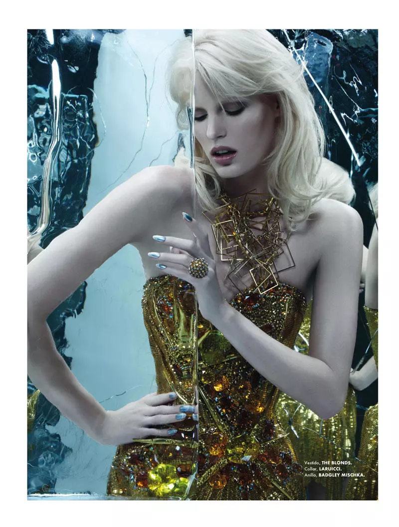 Caroline Winberg wolemba Paco Peregrin wa Elle Mexico Januware 2011