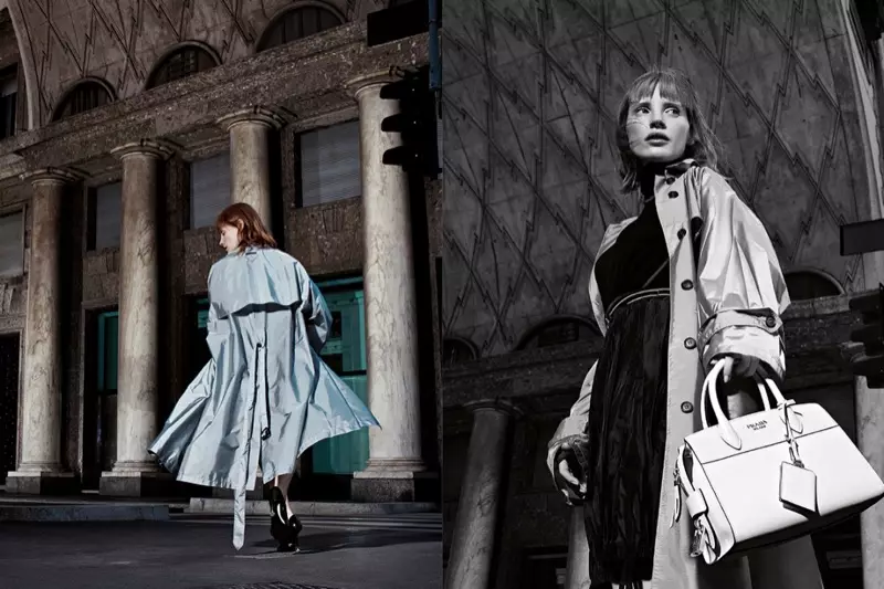 Jessica Chastain star fil-kampanja ta' Prada 2017