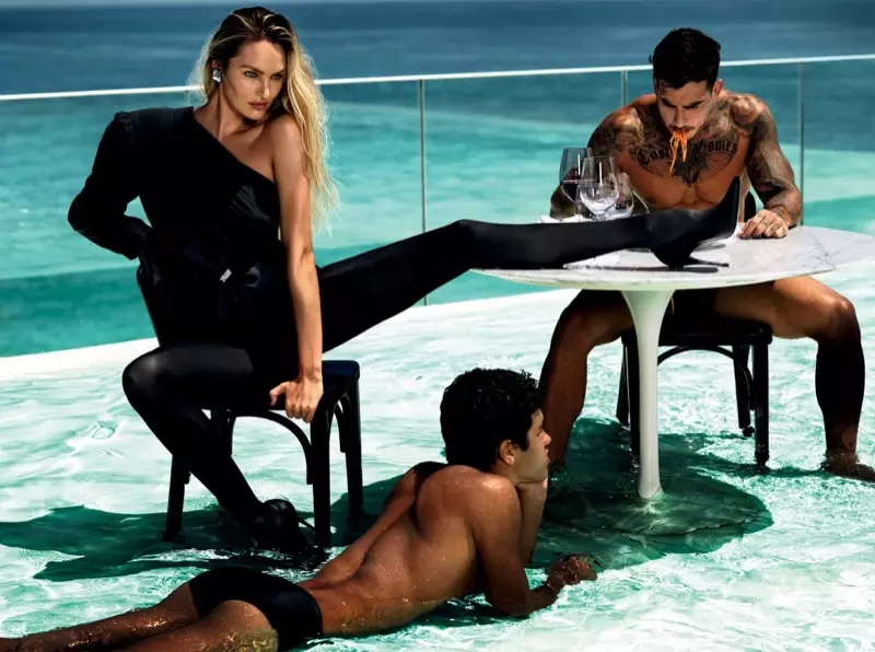 Candice Swanepoel es veu impressionant a Rio de Janeiro per a Vogue Brasil