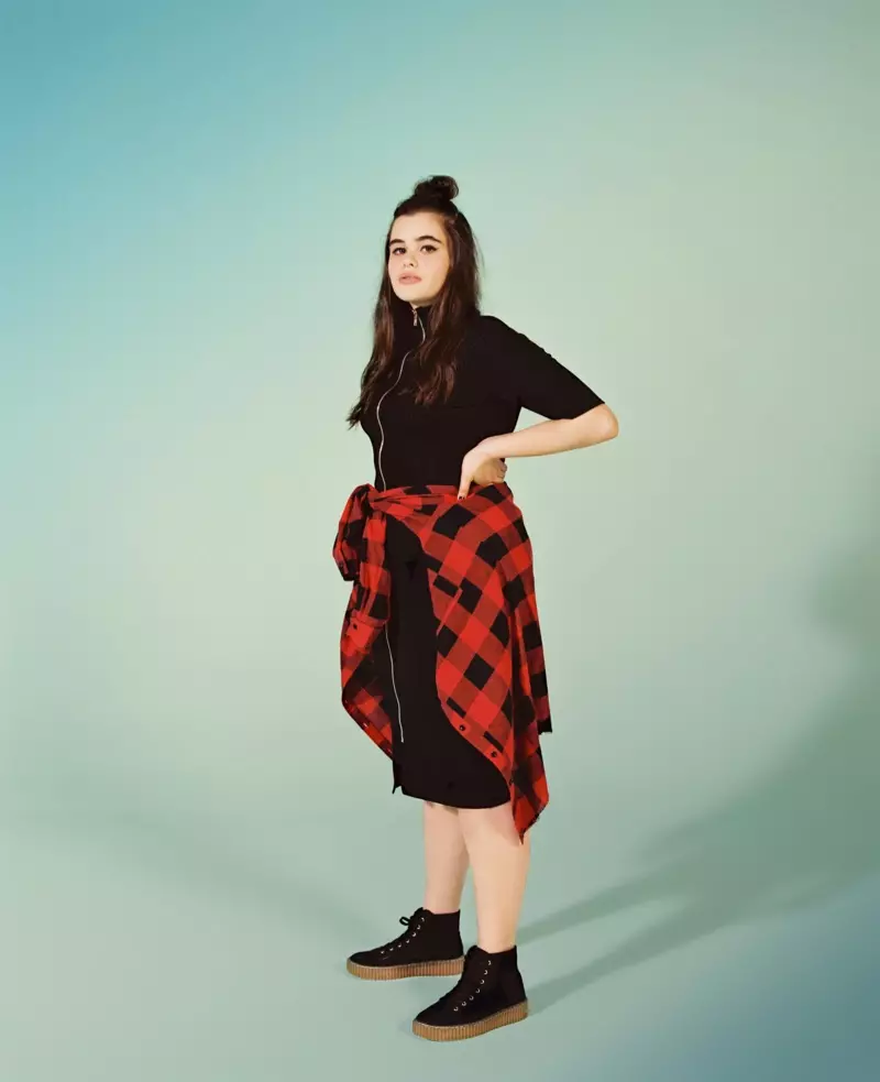 Barbie Ferreira parèt nan kanpay otòn 2016 Missguided+ la