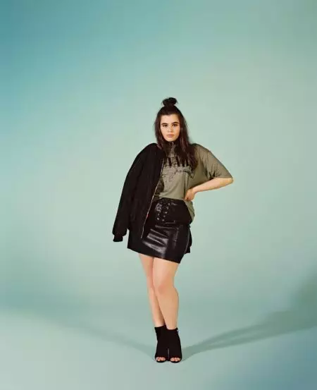 Barbie Ferreira-ն առանց ֆոտոշոփի կեցվածք է ընդունել Missguided+ արշավի համար