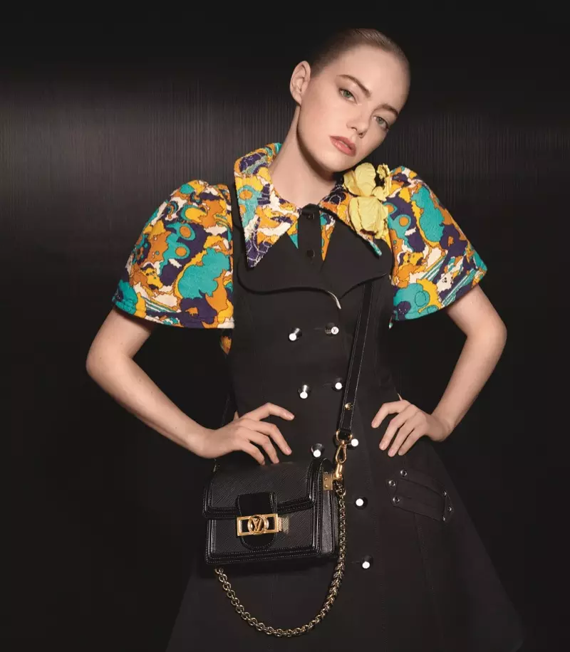 L'attrice Emma Stone appare nella campagna primavera-estate 2020 di Louis Vuitton