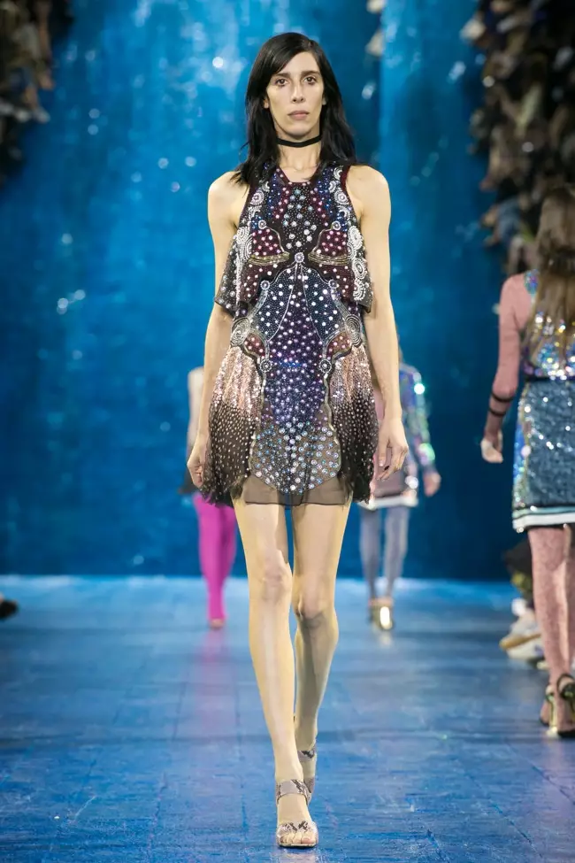 Mary Katrantzou Earrach 2016 | Seachtain Faisin Londain