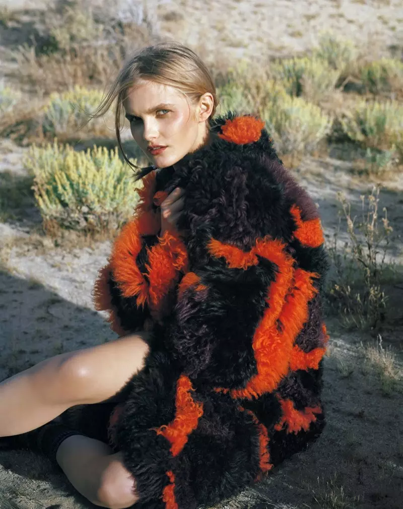 Aneta Pajak Wears Statement Fashion in Harper's Bazaar Australia