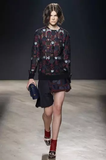 Mary Katrantzou වැටීම/ශීත 2014 | ලන්ඩන් විලාසිතා සතිය