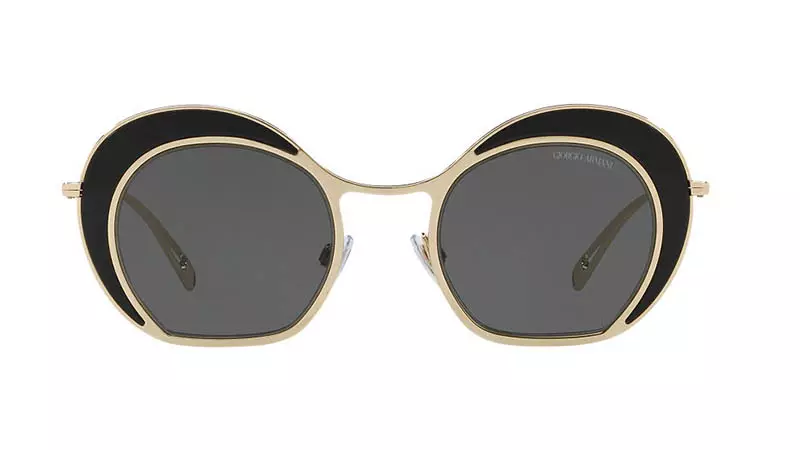 Giorgio Armani AR6073 47 Sonnenbrille in Schwarz/Grau $300