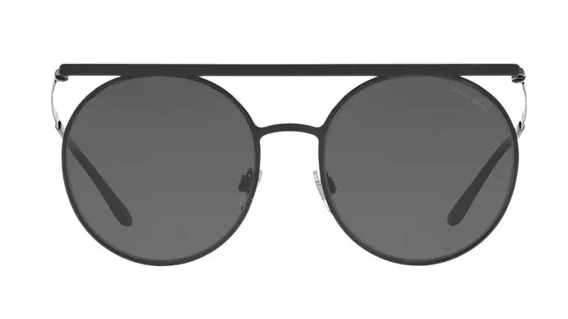 Giorgio Armani AR6069 56 syze dielli në ngjyrë të zezë/gri 330 dollarë