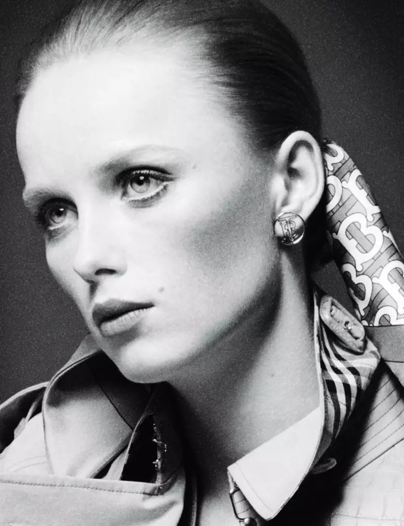 Rianne van Rompaey modelki Burberry szuka innego magazynu