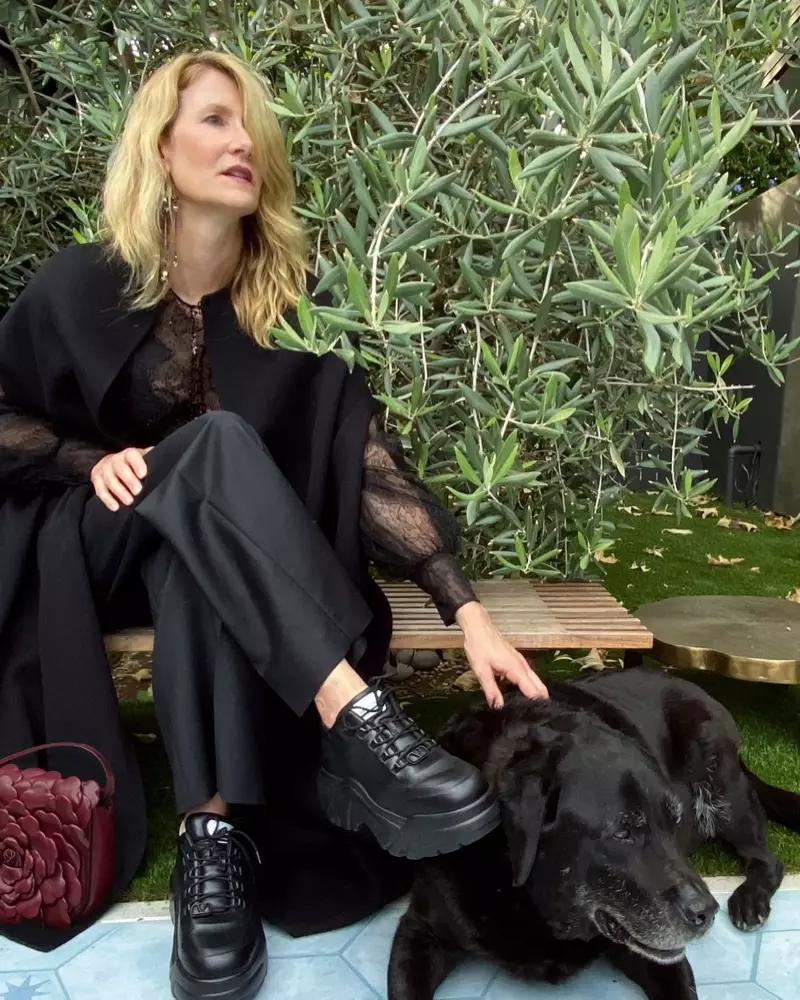 Laura Dern verschijnt in Valentino Empathy herfst-winter 2020 campagne.