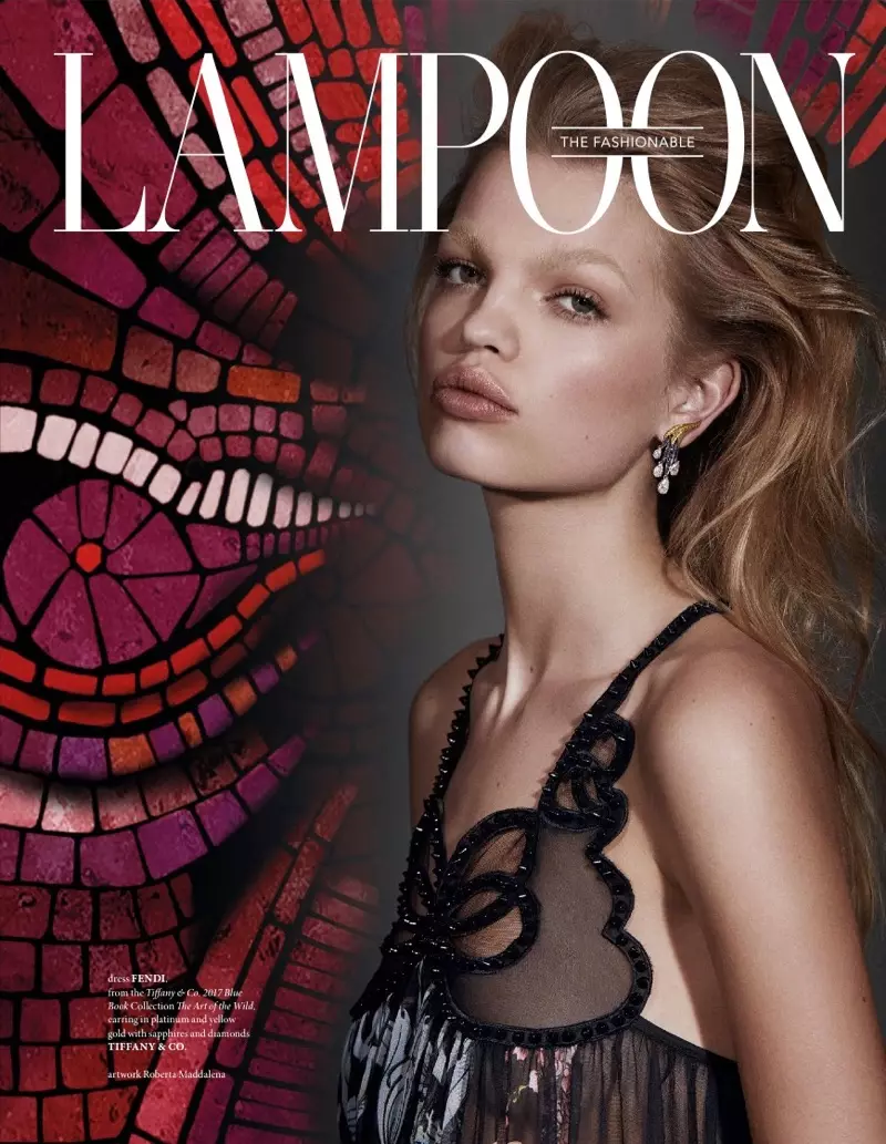 Daphne Groeneveld sa The Fashionable Lampoon Issue #9 Cover