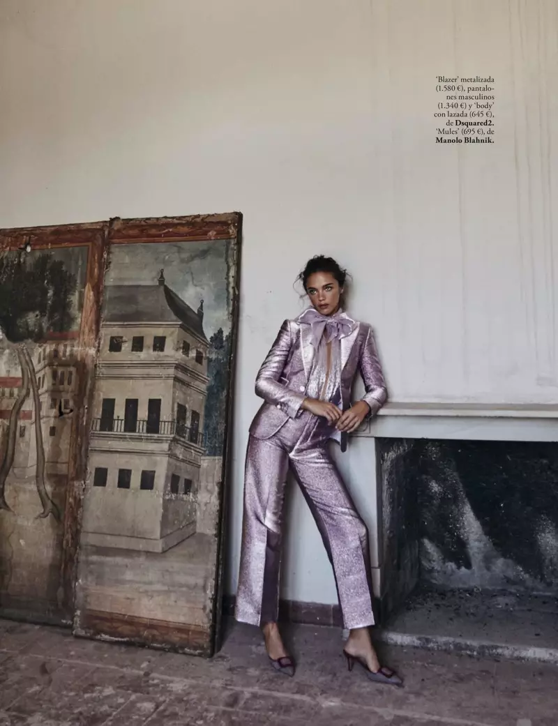 Јена Голдсацк позира у елегантној моди за ЕЛЛЕ Шпанија