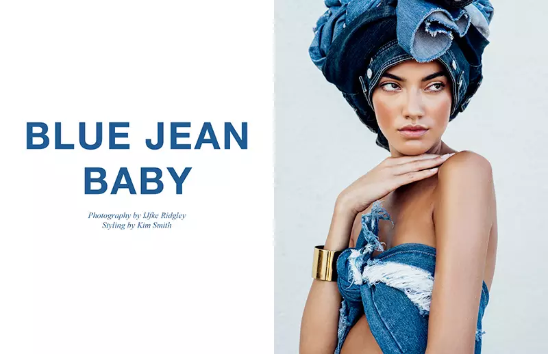 Эксклюзіў: Summer Gaudette ад IJfke Ridgley у «Blue Jean Baby»