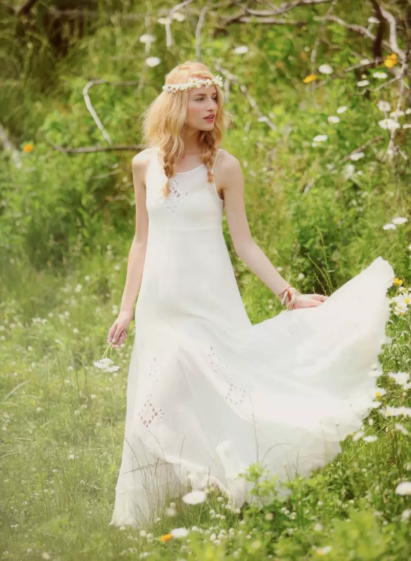 Linda Vojtova Models Free People's Dreamy, Limited Edition Summer Dresses