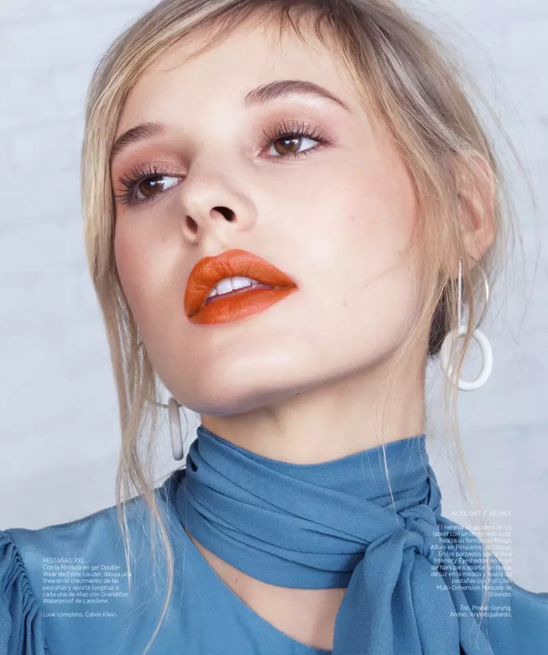 Paige Reifler modeliuoja akį traukiantį grožį „Harper's Bazaar“ Lotynų Amerikoje