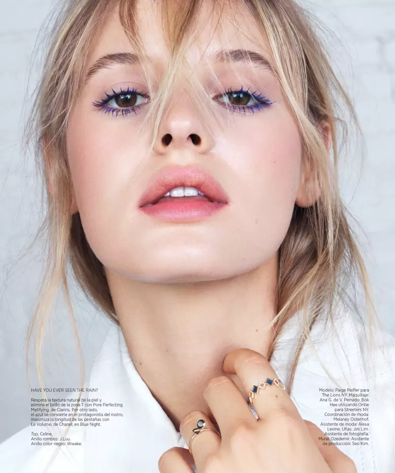 Paige Reifler Models Eye-Catching Beauty para sa Harper's Bazaar Latin America