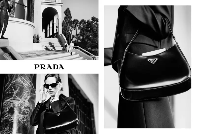 Freja Beha Erichsen glumi u kampanji Prada Holiday 2020.