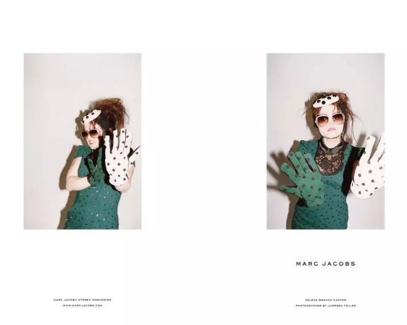 Campagne Marc Jacobs Automne 2011 | Helena Bonham Carter par Juergen Teller