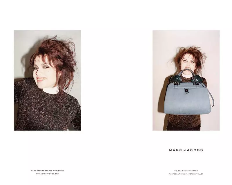 Campagne Marc Jacobs Automne 2011 | Helena Bonham Carter par Juergen Teller