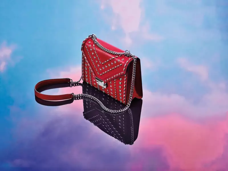 Bolso de mano rojo de Michael Kors x Yang Mi Whitney