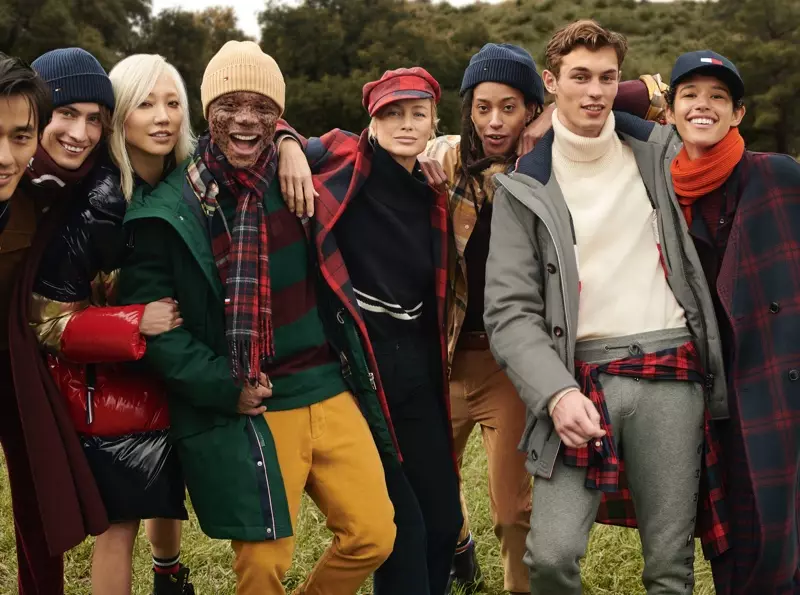 Tommy Hilfiger לאָנטשיז האַרבסט-ווינטער 2020 קאַמפּיין.