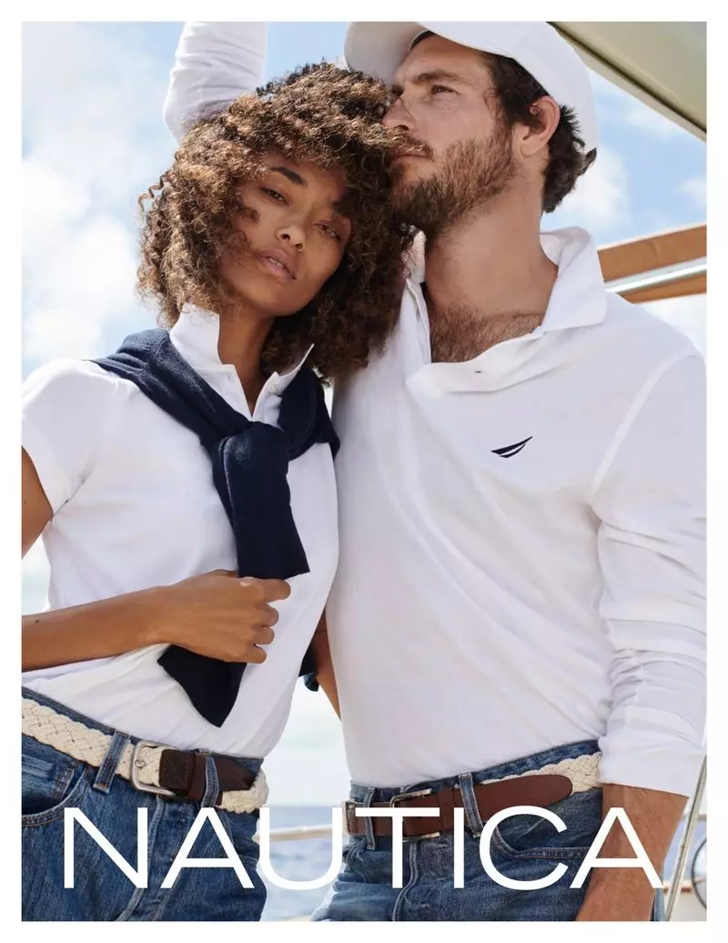 Анаіс Малі і Джасціс Джослін з'яўляюцца ў кампаніі Nautica восень-зіма 2019 года