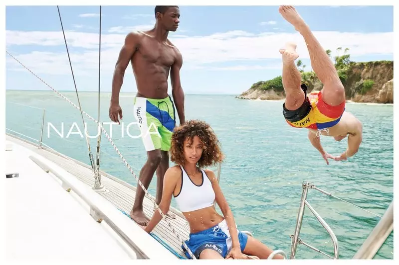 Gambar dari kampanye iklan Nautica musim panas 2019