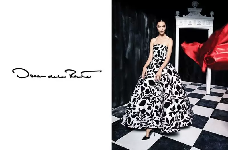 Oscar de la Renta 2017 සරත් සෘතුවේ-ශීත ඍතු ව්‍යාපාරය එළිදක්වයි