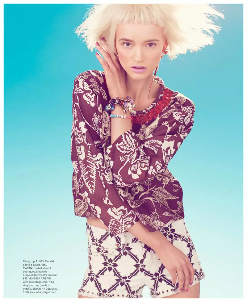 Liv O'Driscoll krijgt Tropical voor Foam maart/april 2013 door Justin Hollar