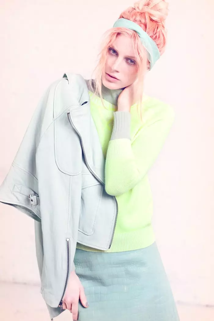 Quinta Witzel, Justin Hollar a Nylon March 2012-hez