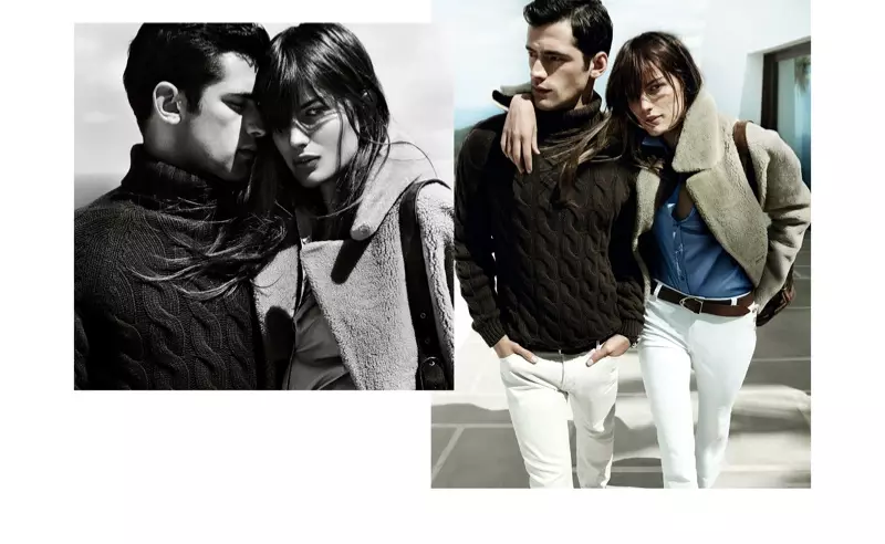 ڪيمرون رسل Massimo Dutti جي Fall '15 اشتهارن ۾ وڃڻ تي آهي