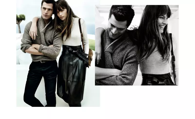 Cameron Russell ali Paulendo mu Massimo Dutti's Fall '15 Ads