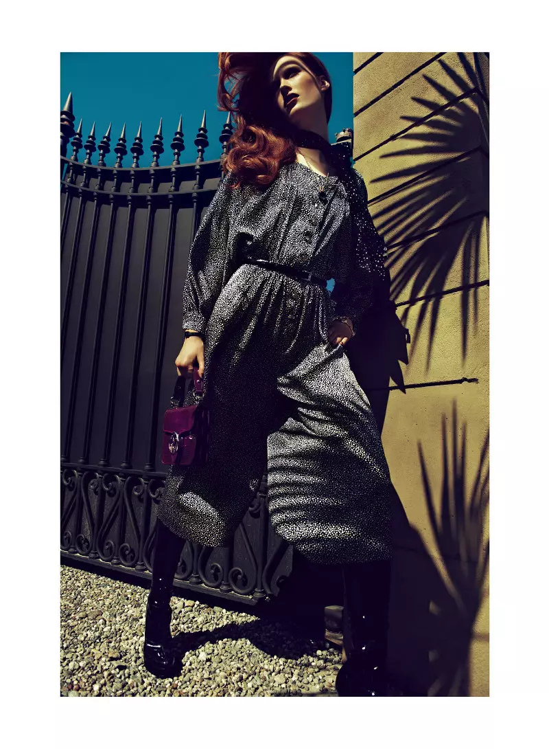 Ilva Heitmann in Gucci di Andoni & Arantxa per Yo Dona