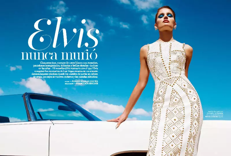 Elvis živi za izdajo S Moda junija 2012, ki jo je posnel Alvaro Beamud Cortes