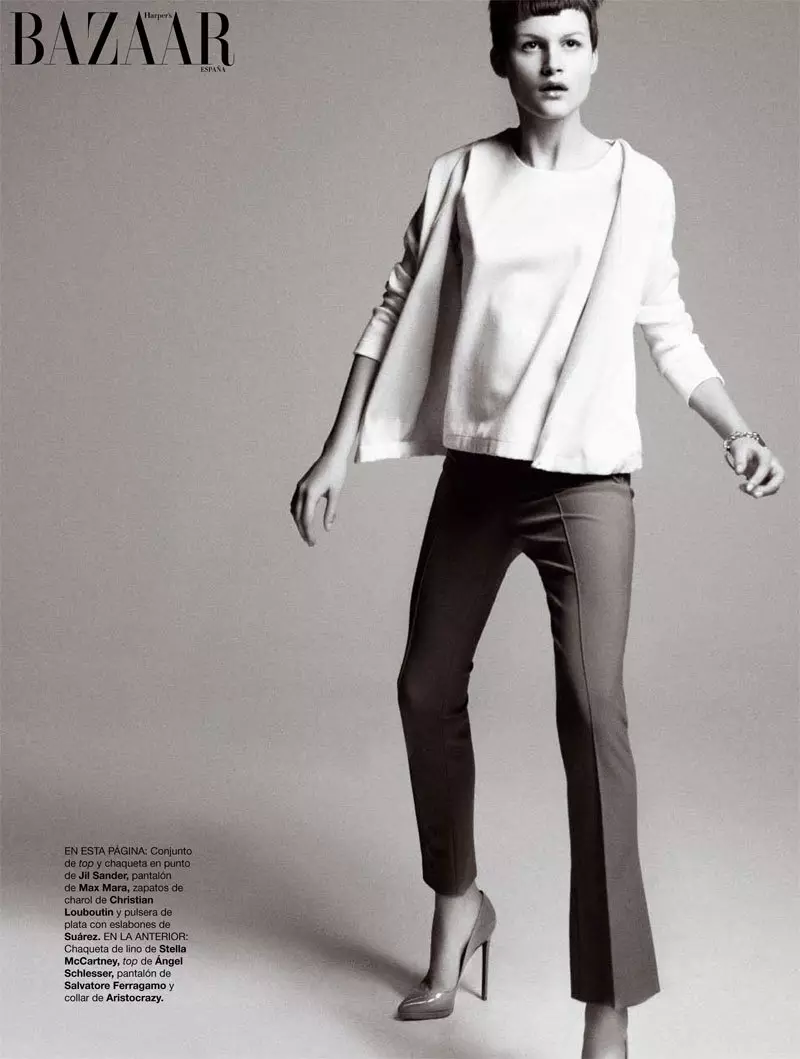 Nina Porter ni Txema Yeste para sa Harper's Bazaar Spain Pebrero 2011