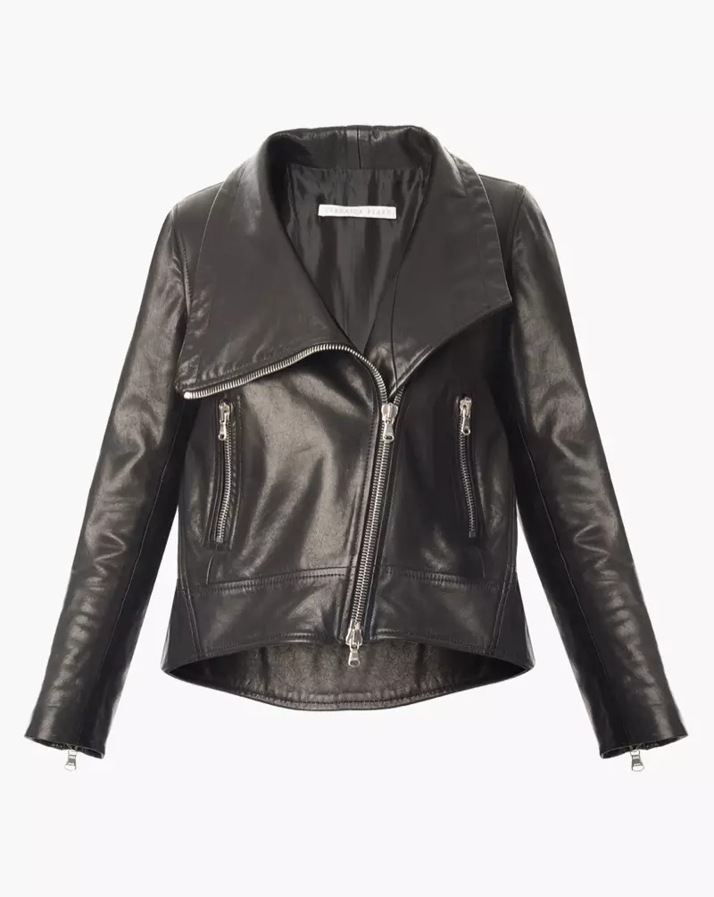 Veronica Beard Mission Moto Swing Back Jacket