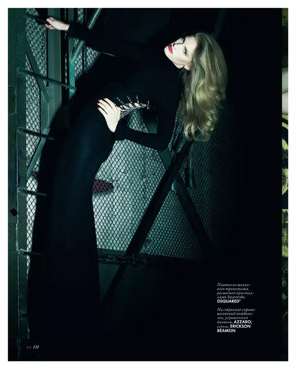 Ilse de Boer ni Alexei Kolpakov para sa Elle Ukraine Enero 2011