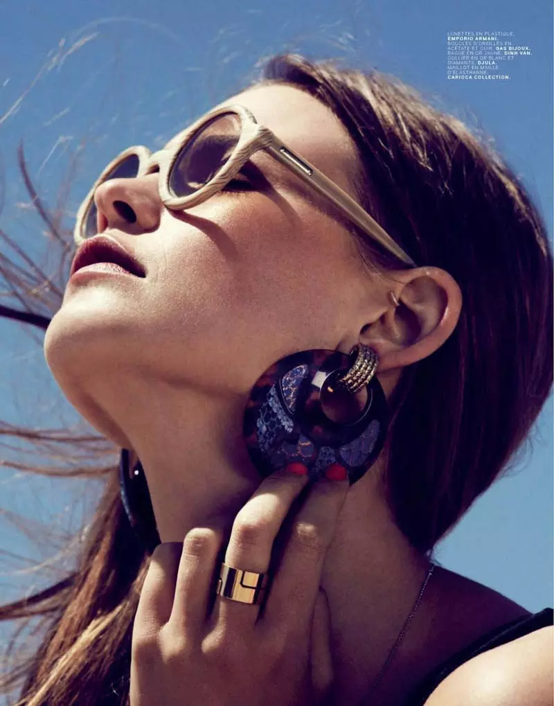 Behati Prinsloo Hits Venice Beach foar Jalouse's June 2013 Issue