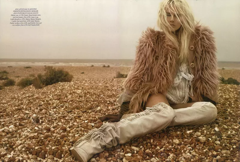 Lisanne de Jong por Miguel Reveriego para Harper's Bazaar UK Noviembre 2011