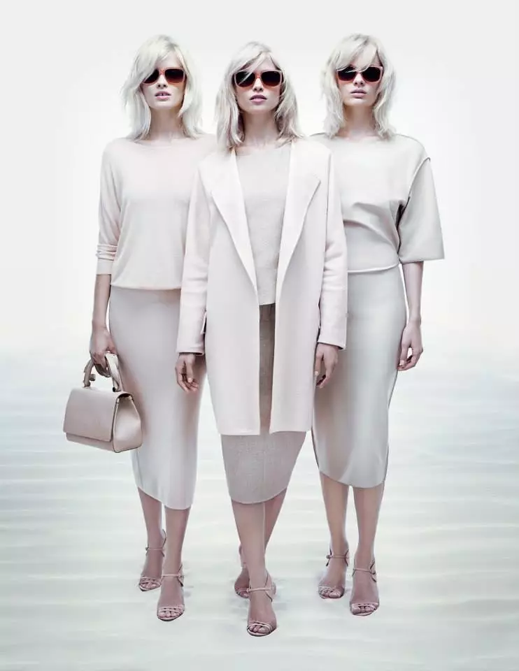 Hana, Stef + Natalia Front Max Mara orisun omi / ooru 2014 ipolongo