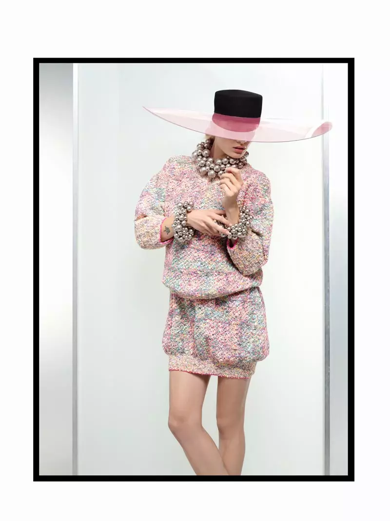 Chanel Spring Spring 2013 Lookbook ngu Karl Lagerfeld