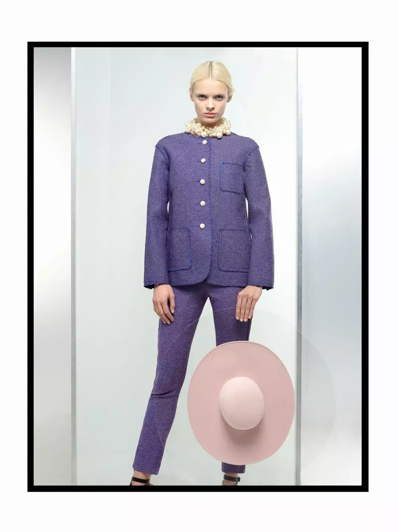 Chanel Spring 2013 Lookbook ni Karl Lagerfeld